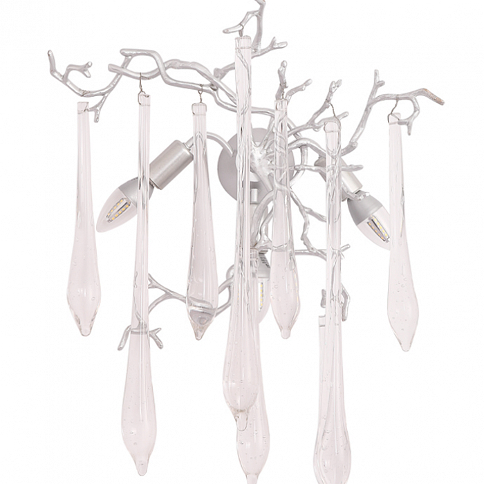 Бра Crystal Lux REINA AP3 SILVER PATINA