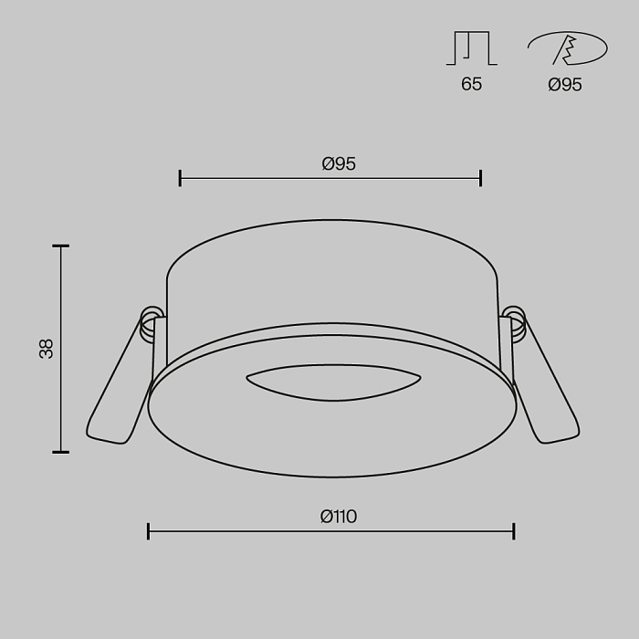 Technical DL027-GX53-B