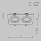 Светильник Technical DL024-2-02B