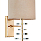 Бра Crystal Lux ARMANDO AP1.2 GOLD